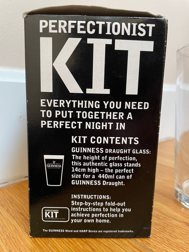 Guinness Perfectionist Kit