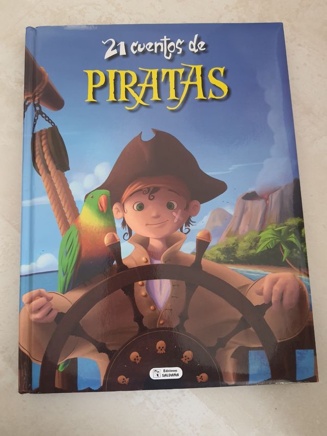 libro 21 cuentos de piratas 