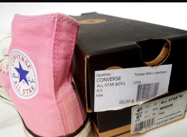 Zapatillas botas CONVERSE ALL STAR Talla 37