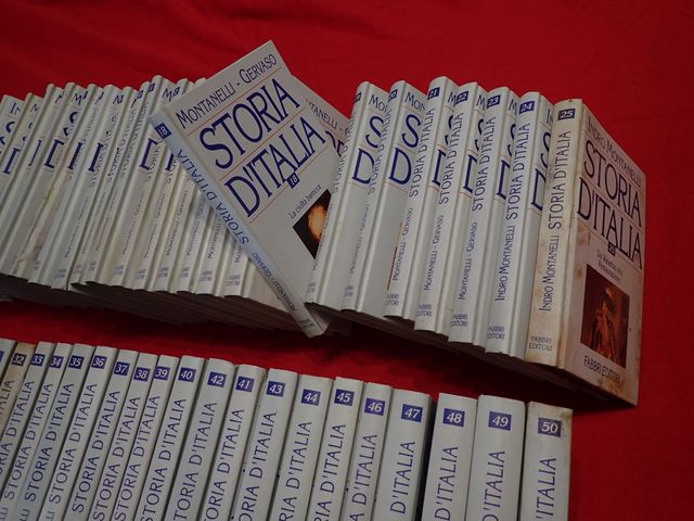 Storia d'Italia - 50 volumi - Fabbri editore