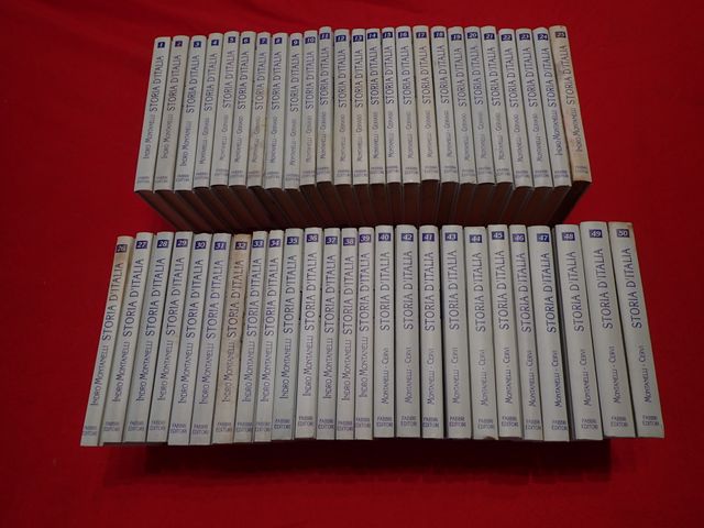 Storia d'Italia - 50 volumi - Fabbri editore