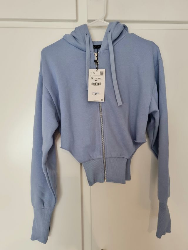 sudadera azul diseño exclusivo Talla s