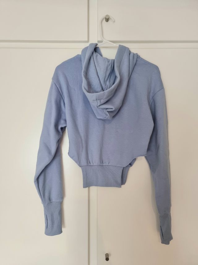 sudadera azul diseño exclusivo Talla s