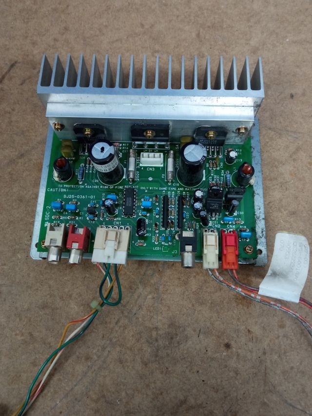 Amplificador de audio sega , namco