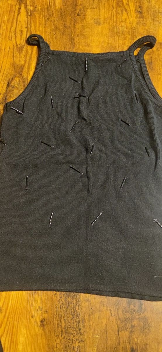 San - 2 tops de Brasil + pañuelo gris