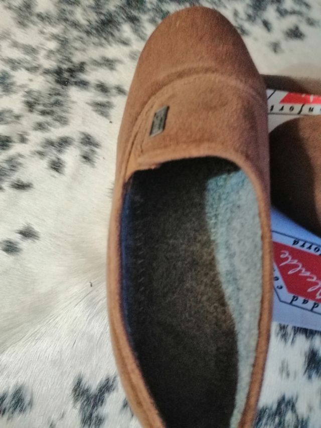 zapatillas señora marrones, num 37