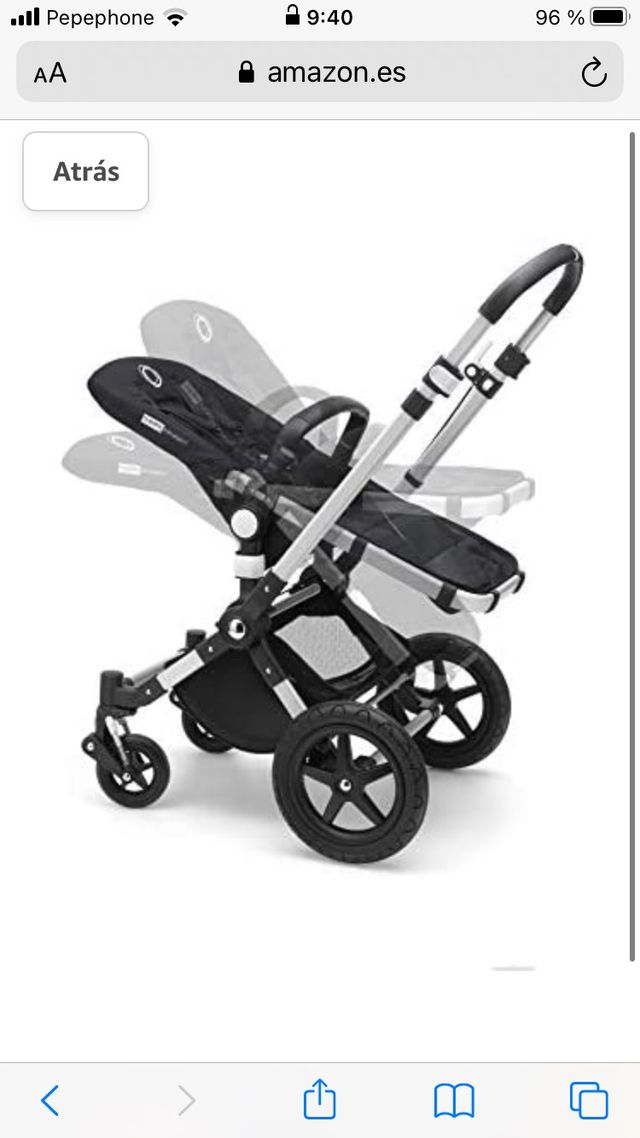 Bugaboo Cameleon 3 edición especial azul-rosa