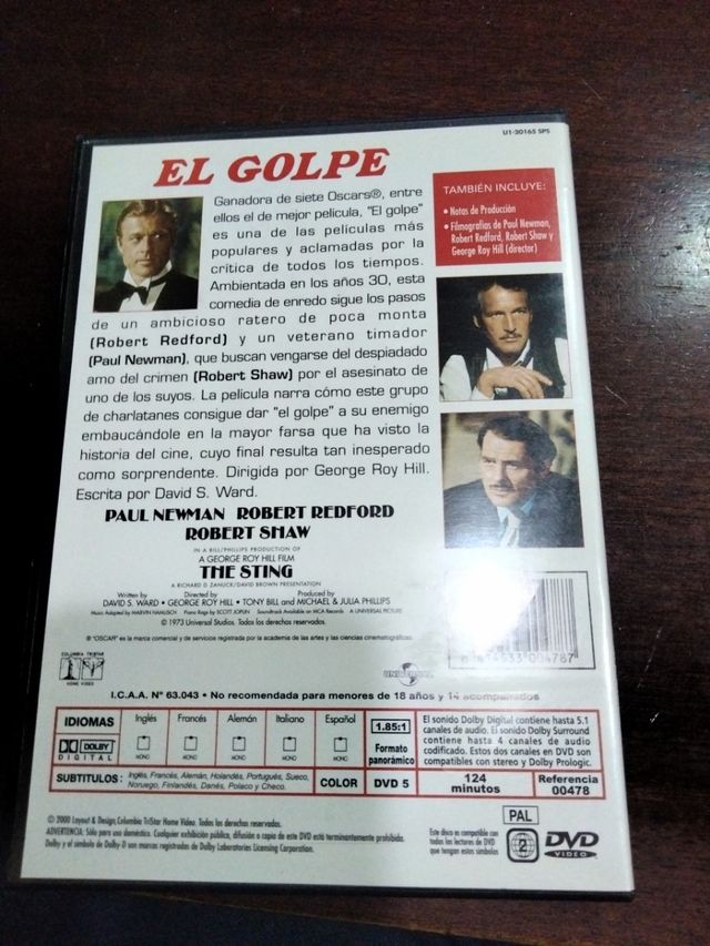 DVD El Golpe