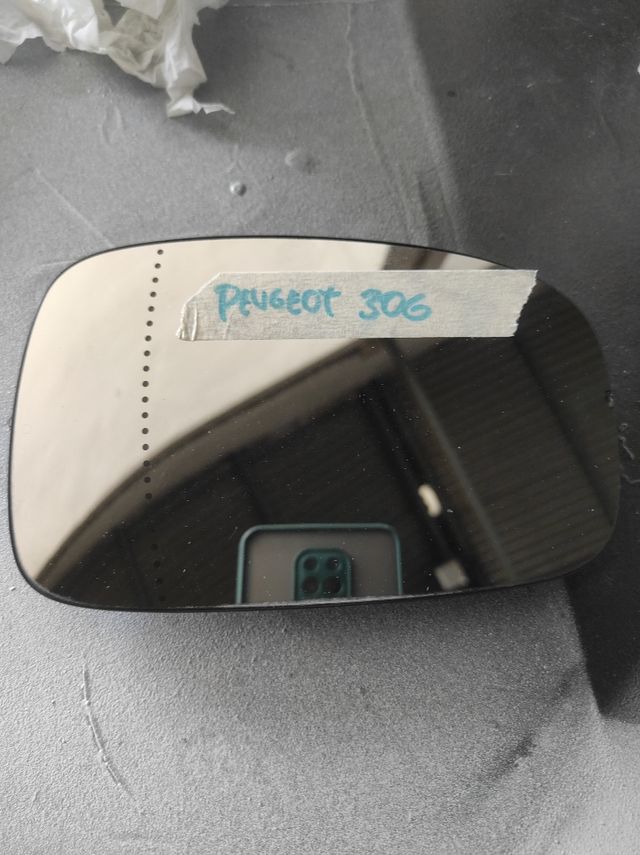 Cristal retrovisor Peugeot 306