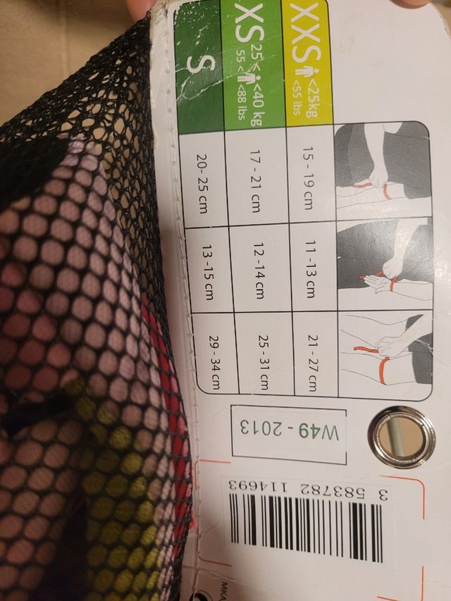 Juego de protección OXELO XXL