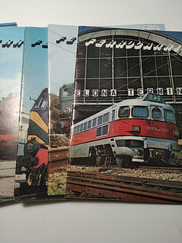 colección completa revistas ferrocarril