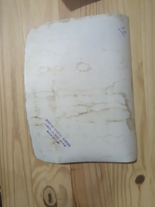 DOCUMENTO DE F. FRANCO.  HISTÓRICO