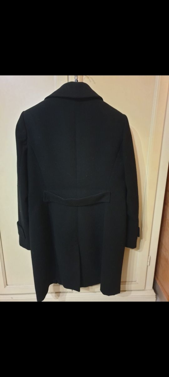 cappotto nero lungo
