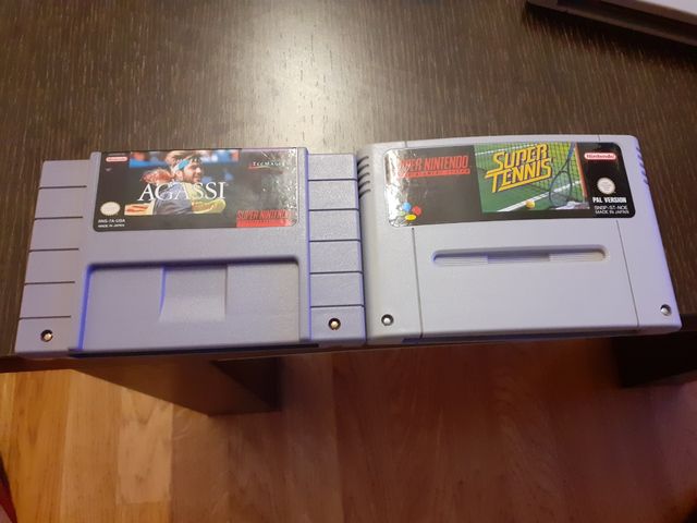 Lote supernintendo tenis