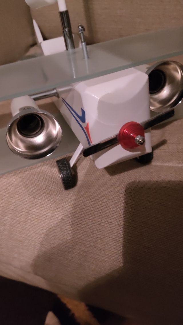 Bonita avión lámpara