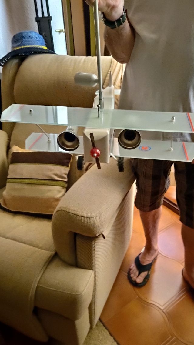 Bonita avión lámpara