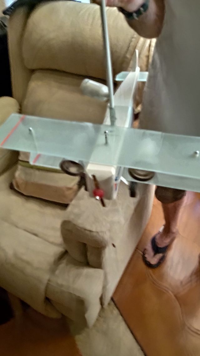 Bonita avión lámpara