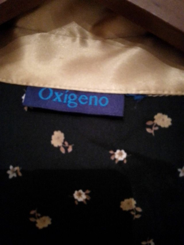 Camisa con caída de oxígeno