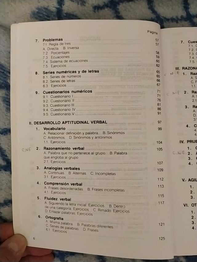 Prueba Psicotecnica, Adams