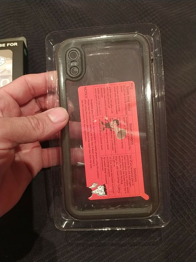 carcasa waterproof para iPhone Xs mas