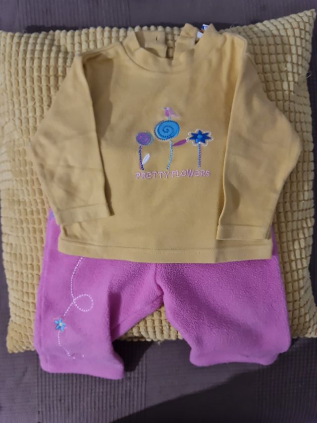 Conjunto forro polar 3 piezas