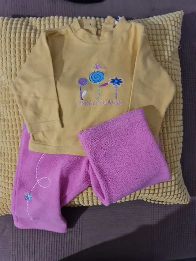 Conjunto forro polar 3 piezas