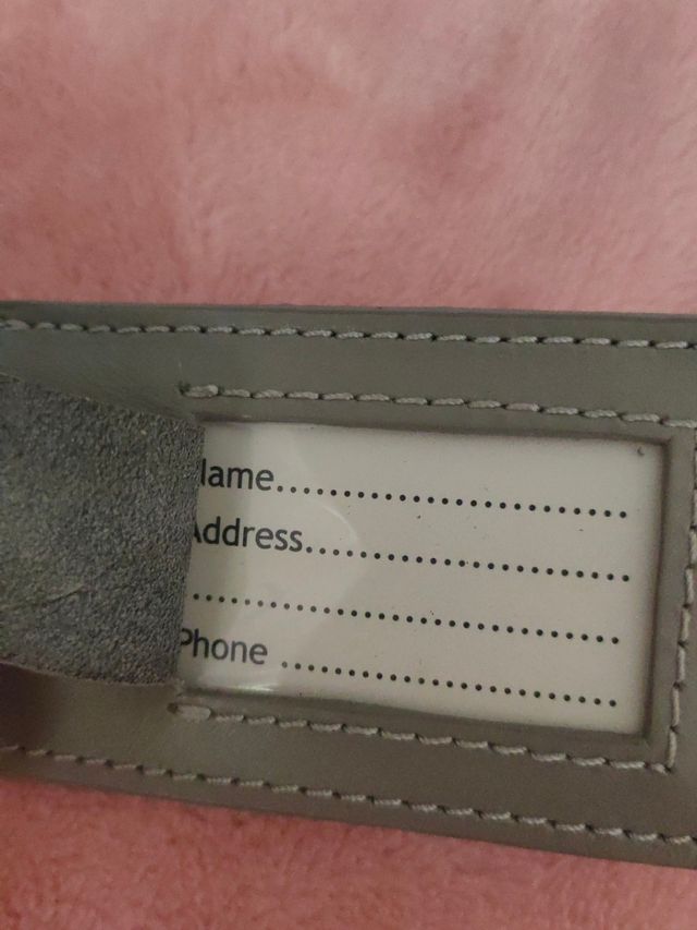 Identificador de maleta Swarovski