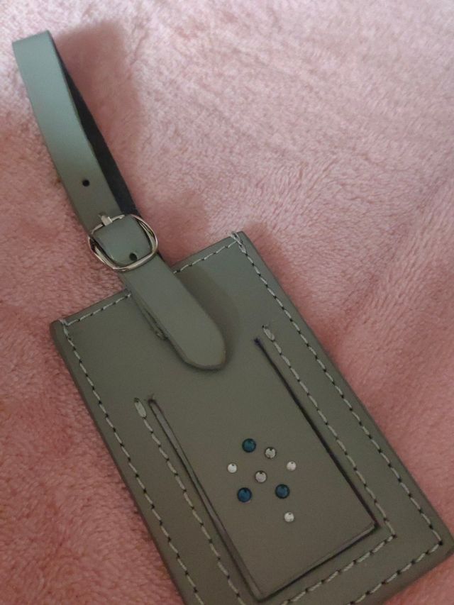 Identificador de maleta Swarovski