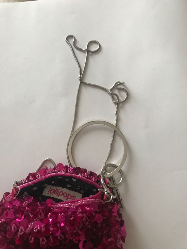 Borsetta con paillettes