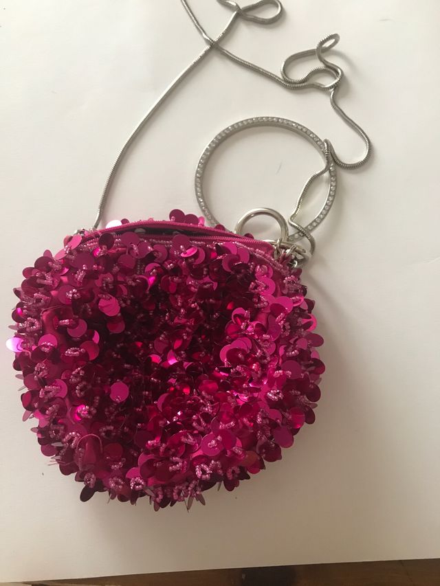 Borsetta con paillettes