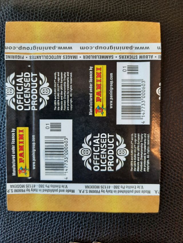 Panini Euro 2012 n.10 bustine sigillate