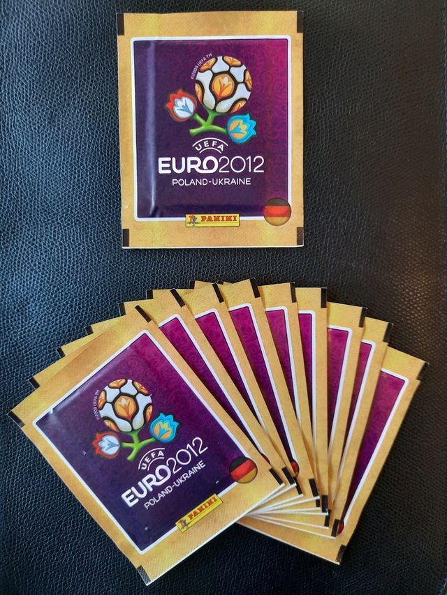 Panini Euro 2012 n.10 bustine sigillate
