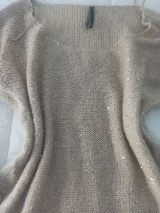 Jersey brillo lentejuelas Stradivarius de segunda mano por 12 EUR en  Sabadell en WALLAPOP
