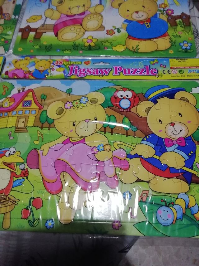lote 4 puzzles