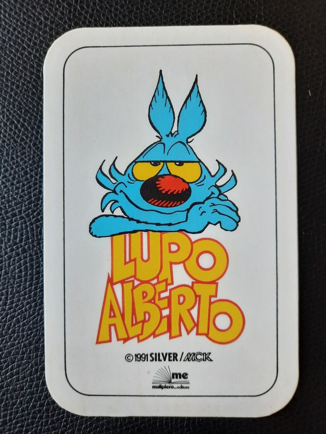 Lupo Alberto gioco da collezione A Carte Scoperte