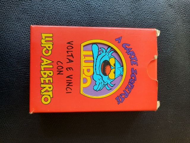 Lupo Alberto gioco da collezione A Carte Scoperte