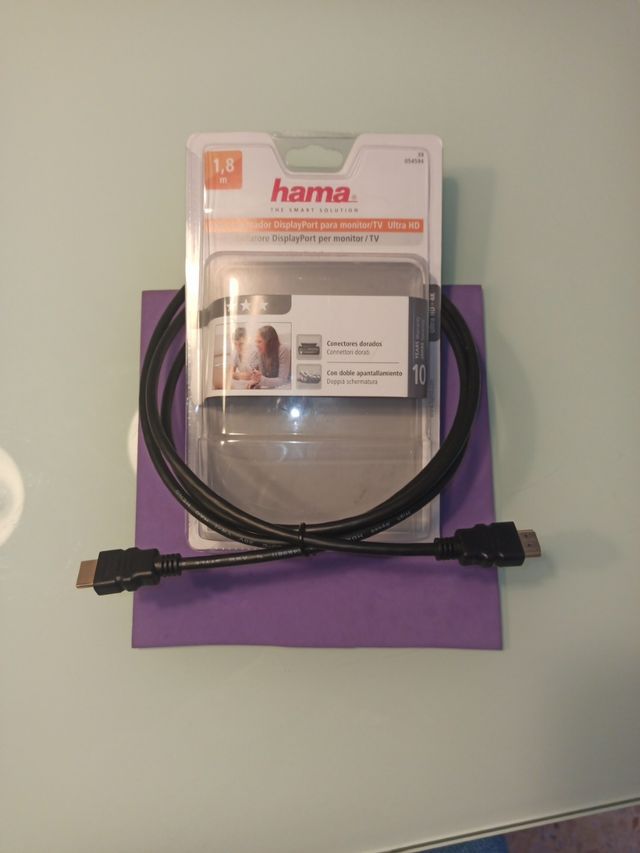 CABLE ADAPTADOR Display Port para monitor/TV Ultra