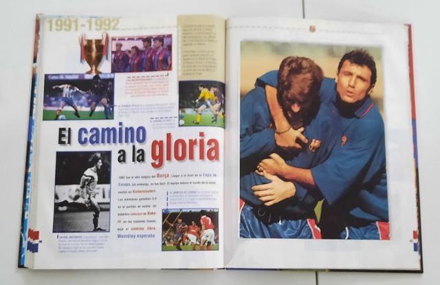 Libros "El siglo del Barça" 100 años en imágenes