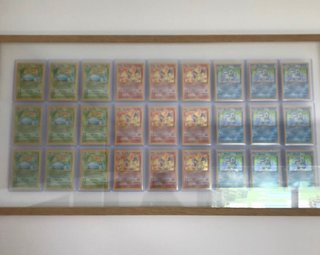 CUADRO CHARIZARD VENUSAUR BLASTOISE ESP