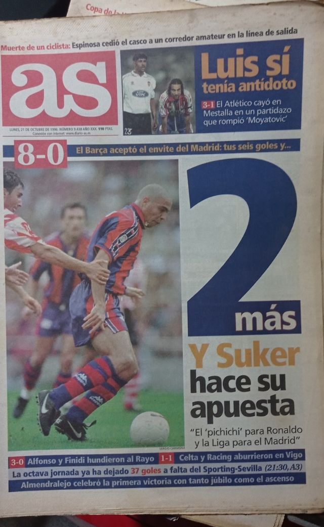 Periódicos antiguos deportivos