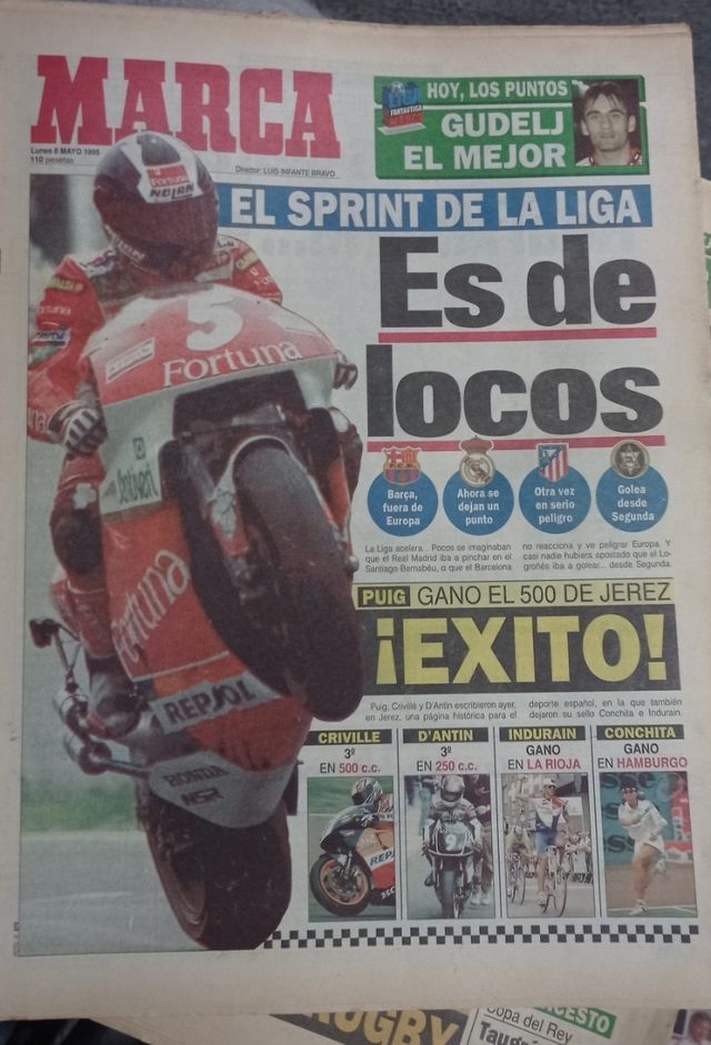 Periódicos antiguos deportivos