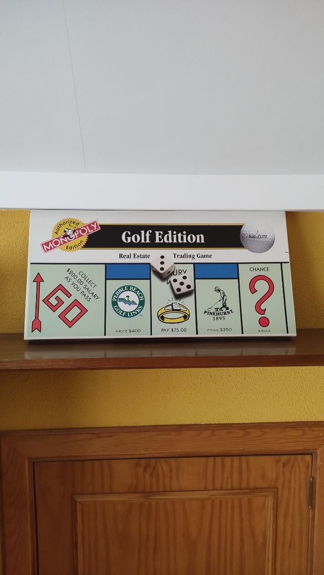 Monopoly edición golf