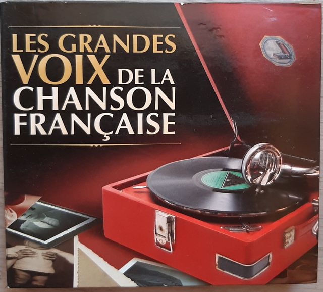 4 Cd CANCIÓN FRANCESA, LAS GRANDES VOCES