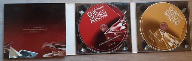 4 Cd CANCIÓN FRANCESA, LAS GRANDES VOCES