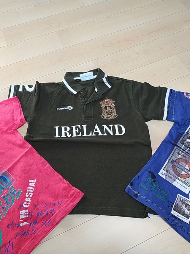2 camisetas y un polo 5-6 años