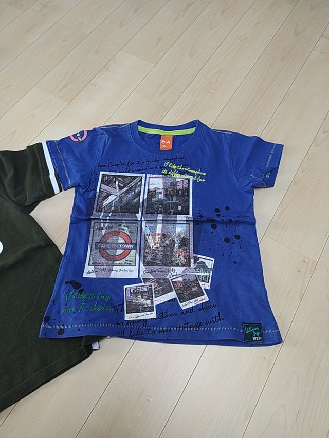 2 camisetas y un polo 5-6 años