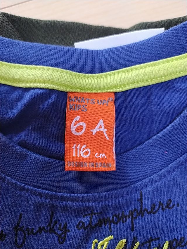 2 camisetas y un polo 5-6 años