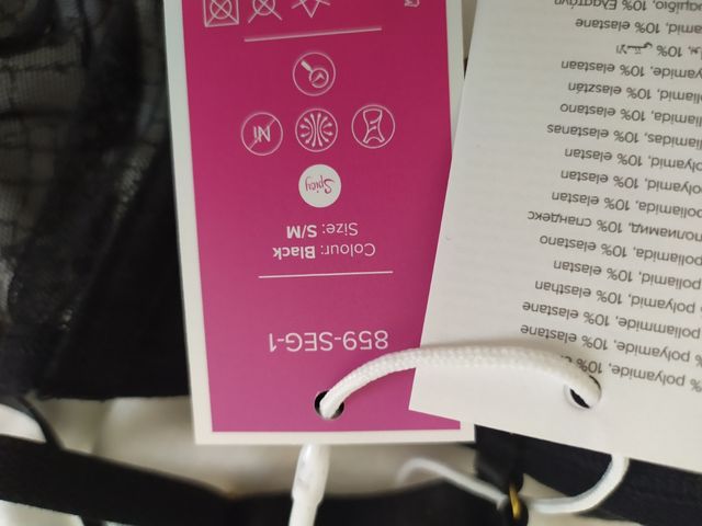 liguero, tanga y sujetador nuevos. regalo banda