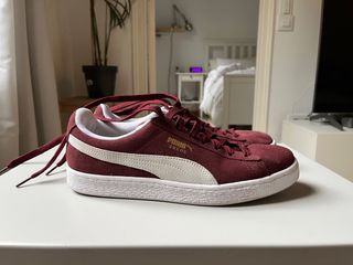 puma suede granate