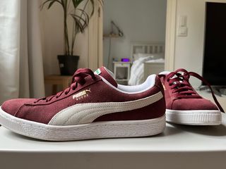 puma suede granate